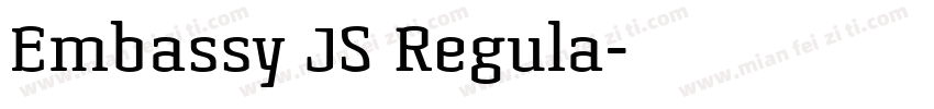 Embassy JS Regula字体转换